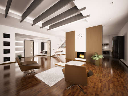 Woonkamer met open haard: exclusief interieur luxe wooninspiratie ... Open woonkamer haard