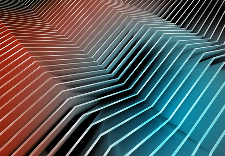Abstract digital line texture background 3d rendering