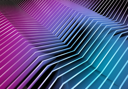 Abstract digital line texture background 3d rendering Stock Photo