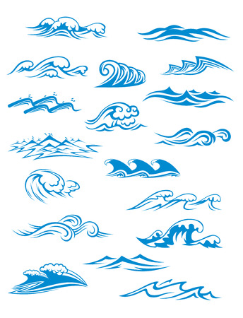 ocean wave graphic