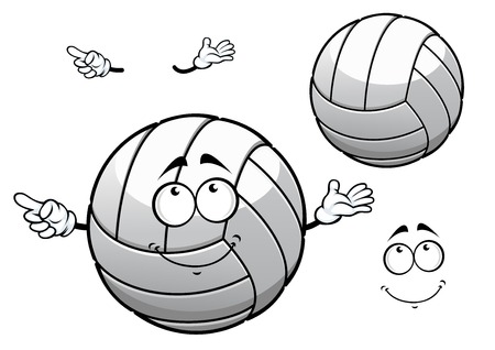 バレーボールのシンボルとスポーツ デザインのエンブレム のイラスト素材 ベクタ Image