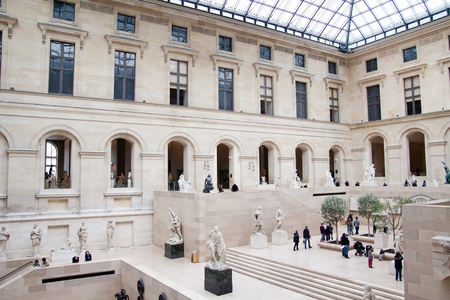 Famous Louvre Museum Interior Stock Photo, Picture And Royalty Free ... Famous Louvre Museum Interior Stock Photo, Picture And Royalty Free ...