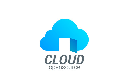 Cloud Computing Technologie Vektor Logo Design Vorlage Die Datenubertragung Kreative Konzept Symbol Lizenzfrei Nutzbare Vektorgrafiken Clip Arts Illustrationen Image