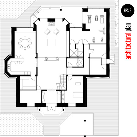 Architecture Drawing Plan architectural drawing house plan. layout drawing of a private Architecture Drawing Plan architectural drawing house plan. layout drawing of a private