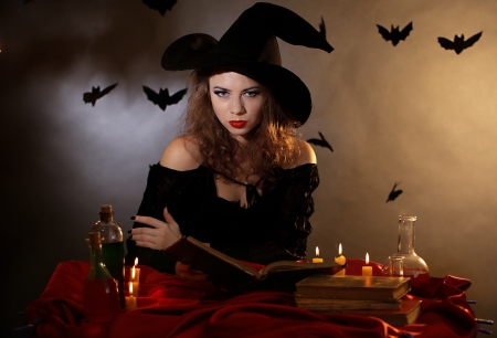 Elegante vestido de vampiro feminino, cosplay de Halloween, fantasia de bruxa com acessórios de chapéu, ombro