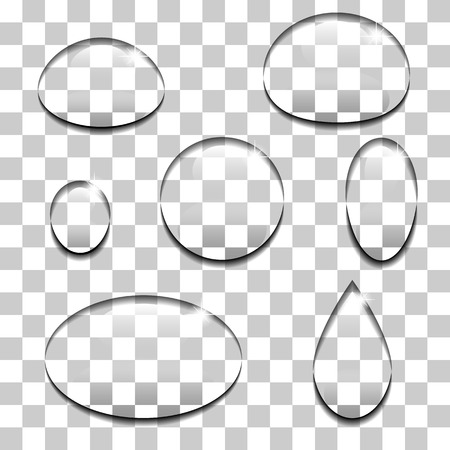 水滴がセットのリアルなベクター イラストです 雨涙の露のテンプレートです のイラスト素材 ベクタ Image 水滴がセットのリアルなベクター イラストです 雨涙の露のテンプレートです のイラスト素材 ベクタ Image