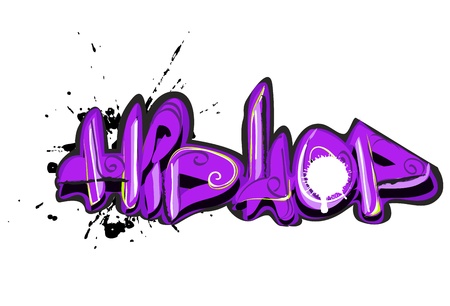 ヒップ ホップ都市グラフィティ ベクトル イラストのイラスト素材 ベクタ Image 1818