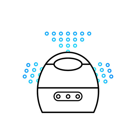 加湿器のベクトル イラスト 行ベクトル空気クリーナー アイコン 空気清浄機を設定します のイラスト素材 ベクタ Image 加湿器のベクトル イラスト 行ベクトル空気クリーナー アイコン 空気清浄機を設定します のイラスト素材 ベクタ Image