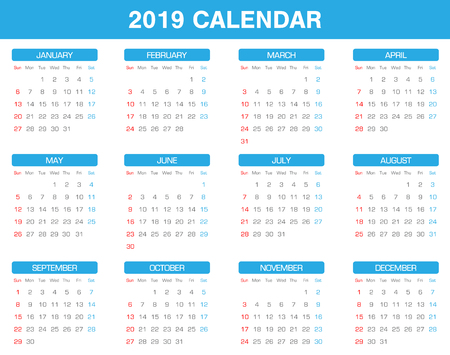 month year calendar