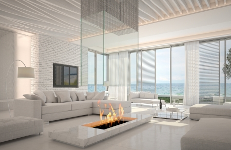 Wohnzimmer Design Modern Mit Kamin sdatec.com