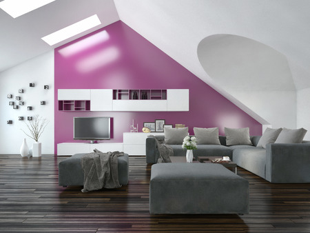 Wohnzimmer Mit Dachschrge. Good Wohnzimmer Und Kche Kombinieren ... Wohnzimmer Mit Dachschrge. Good Wohnzimmer Und Kche Kombinieren ...