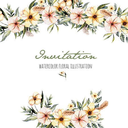 水彩のピンクの花と緑の葉の花束イラスト 手書きの招待状 カードの装飾と他作品 結婚式のデザイン グリーティング カードのための白い背景の上にテンプレートはがき の写真素材 画像素材 Image 水彩のピンクの花と緑の葉の花束イラスト 手書きの招待状 カードの装飾と他作品 結婚式のデザイン グリーティング カードのための白い背景の上にテンプレートはがき の写真素材 画像素材 Image