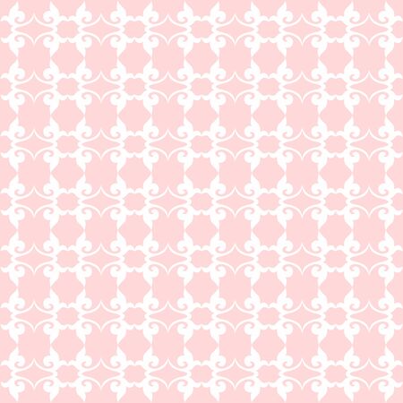 花柄 壁紙バロック ダマスク織 ベクトルの背景 ローズと水晶の色のイラスト素材 ベクタ Image