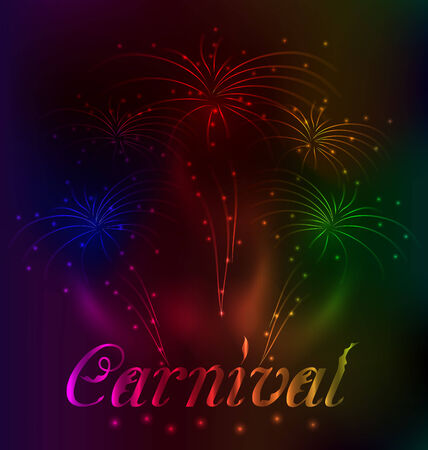 イラスト スケッチ抽象的なカラフルな爆発する花火 ベクトル の写真素材 画像素材 Image