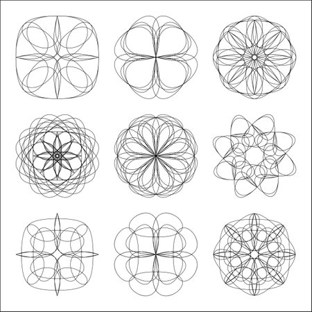 87042035-set-of-abstract-