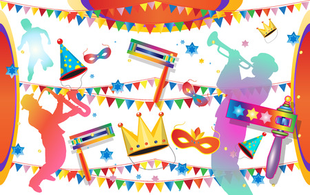 purim flyer template