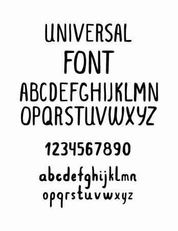 ラインのシンプルなフォント 普遍的なアルファベット小 大文字と小文字 あなたのデザインは ビジネスのための番号 のイラスト素材 ベクタ Image ラインのシンプルなフォント 普遍的なアルファベット小 大文字と小文字 あなたのデザインは ビジネスのための番号 のイラスト素材 ベクタ Image