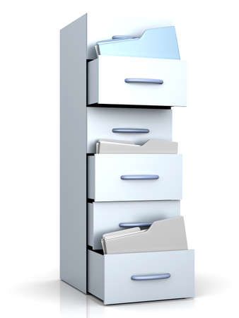 ファイリング キャビネット フォルダー 3 D イラスト の写真素材 画像素材 Image 3133