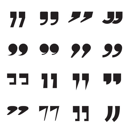 quotes marks