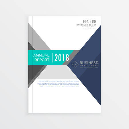 annual report cover page design