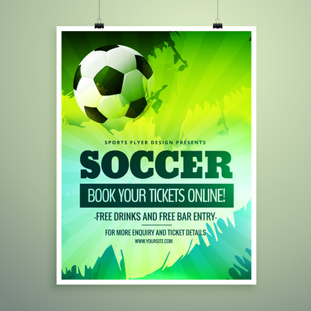 sports event flyer