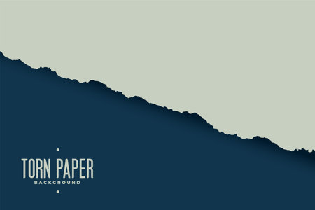 Torn paper sheet edge background Stock Photo