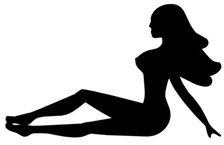 mudflap girl royalty free cliparts vectors and stock illustration