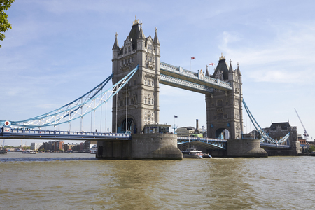 LONDON - MAY, 2017: Tower Bridge on the River Thames, City Of London, London - 99330922