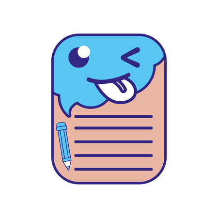 面白いとかわいいノート紙可愛いベクトルイラストのイラスト素材 ベクタ Image 面白いとかわいいノート紙可愛いベクトルイラストのイラスト素材 ベクタ Image