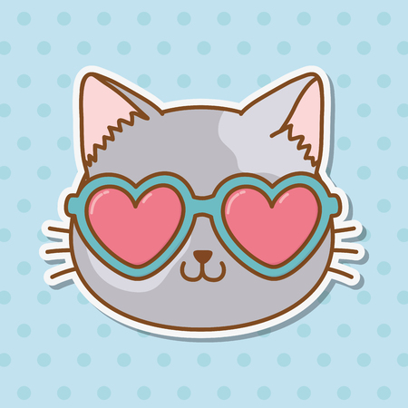 3 626 猫のサングラス のイラスト素材 ベクター 123rf