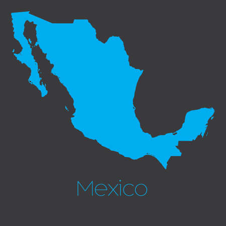 a map of the country of mexico photo