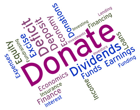 contributions word meaning volunteer support and contributors stock text supporter