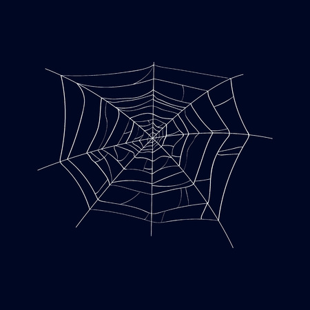 暗い背景にクモのクモの巣は アイコンを隔離しました ハロウィーンホリデーバナーデコレーション ウェブシルエットベクトルイラスト のための抽象的なデザイン要素 のイラスト素材 ベクタ Image 暗い背景にクモのクモの巣は アイコンを隔離しました ハロウィーンホリデーバナーデコレーション ウェブシルエットベクトルイラスト のための抽象的なデザイン要素 のイラスト素材 ベクタ Image