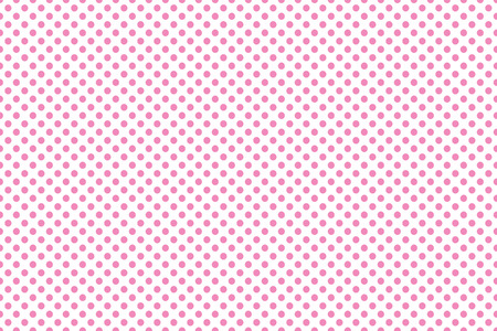 小さな白とピンク水玉の背景 の写真素材 画像素材 Image