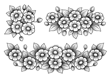 707 546 Blumen Schwarz Weis Lizenzfreie Bilder Und Fotos Kaufen 123rf