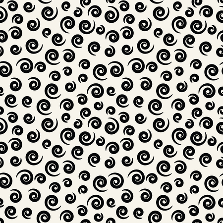 Memphis style spiral seamless pattern Memphis style spiral seamless pattern