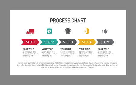 process flow infographic