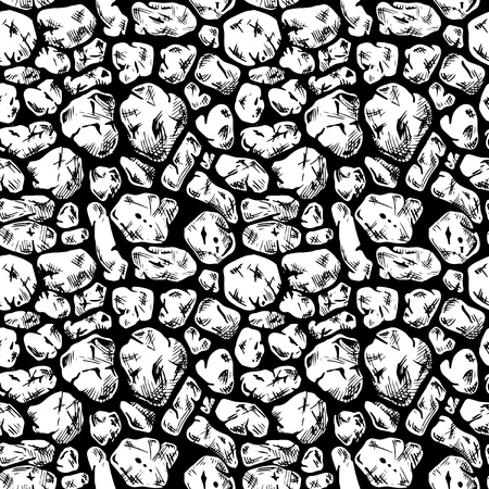 グランジ石垣のシームレスなパターン インクの手でベクター イラスト テクスチャ描画スタイルです 巨石の石積み 瓦礫の壁 のイラスト素材 ベクタ Image グランジ石垣のシームレスなパターン インクの手でベクター イラスト テクスチャ描画スタイルです 巨石の石積み 瓦礫の壁 のイラスト素材 ベクタ Image