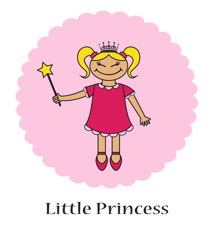 Mooie Kleine Prinses In Tiara Die Zacht Speelgoed Geïsoleerd Mooie Kleine Prinses In Tiara Houden Van Zacht Speelgoed