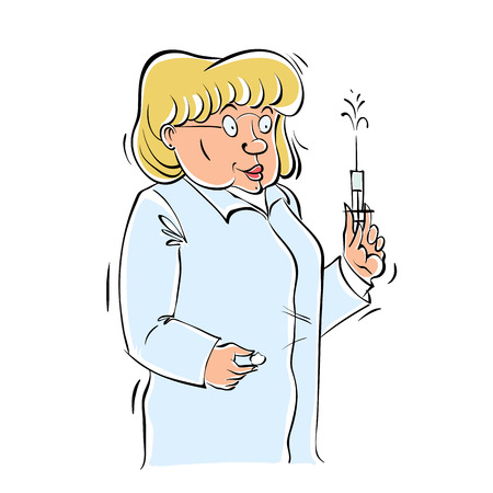 Krankenschwester Riesenschwanz Cartoon Partnertausch