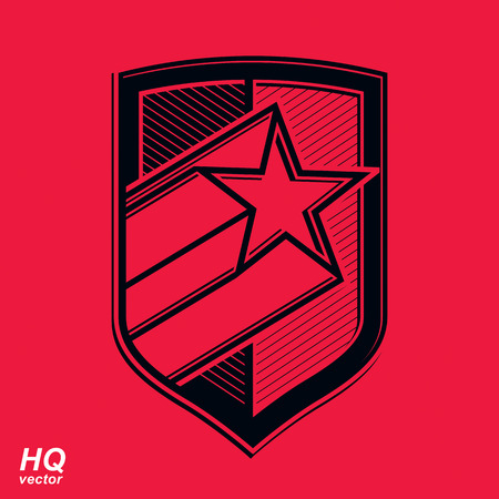 ベクトル紋章赤五角形ソ連の星 保護シールドに紋章記述します 共産主義と社会主義の概念の記号です ソ連のデザイン要素 のイラスト素材 ベクタ Image ベクトル紋章赤五角形ソ連の星 保護シールドに紋章記述します 共産主義と社会主義の概念の記号です ソ連のデザイン要素 のイラスト素材 ベクタ Image