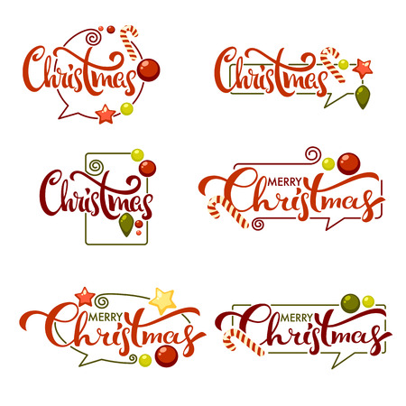 merry christmas bright christmas decoration balls and lettering compositioni doodle style stock vector - Merry And Bright Christmas Decorations merry christmas bright christmas decoration balls and lettering compositioni doodle style stock vector - Merry And Bright Christmas Decorations
