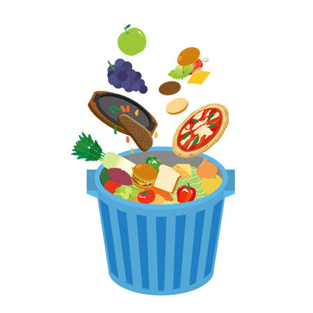 Food Loss Illustration Royalty Free SVG, Cliparts, Vectors, And Stock  Illustration. Image 180736079.