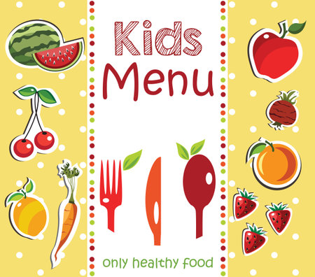 free kid menu template
