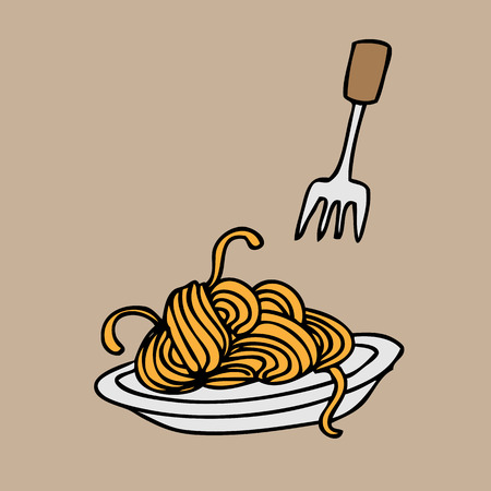 Cartoon Pasta Stock Photos And Images 123rf