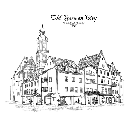 パリのストリート 街並み 住宅 建物や路地の背景に Eiffil タワーとツリー 旧市街ビュー 中世ヨーロッパの風景 鉛筆描きの背景スケッチのイラスト素材 ベクタ Image パリのストリート 街並み 住宅 建物や路地の背景に Eiffil タワーとツリー 旧市街ビュー 中世ヨーロッパの風景 鉛筆描きの背景スケッチのイラスト素材 ベクタ Image