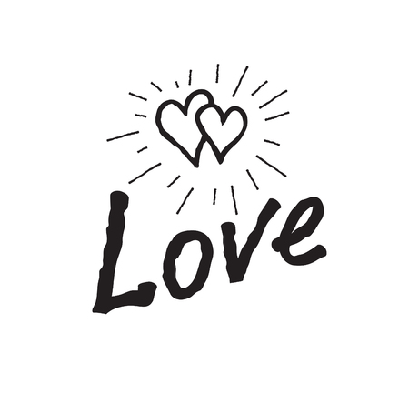 手書き文字で落書き愛の心が大好きです バックと白バレンタインデーの休日の装飾用の装飾要素 グリーティング カード タトゥーのデザインの良い のイラスト素材 ベクタ Image 手書き文字で落書き愛の心が大好きです バックと白バレンタインデーの休日の装飾用の装飾要素 グリーティング カード タトゥーのデザインの良い のイラスト素材 ベクタ Image