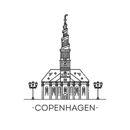 Church of our saviour. copenhagen