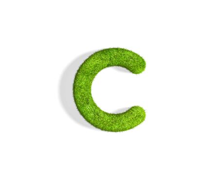 Grass Letter M In Lowercase Format From Top Angle With Shadow Grass Letter M In Lowercase Format From Top Angle With Shadow