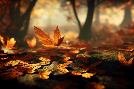 Autumn leaves 3 Banco de Imagens